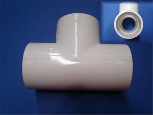 50mm-Plain-90-Deg-Tee-PVC-Duct-(31481)