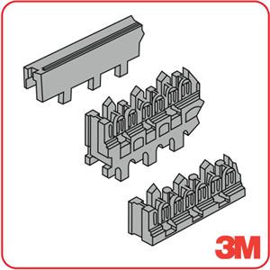 3M-U710-TC1-25S--25pr-half-tap--straight-thru-connector-encapsulated-(pack-of-24)-(30274)