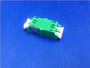 CZ9341-000-(F)-Adapter-SM-LCA-Duplex-Ceramic--GREEN---Flangeless--(Fits-SC-Simplex-cutout)-(34364)